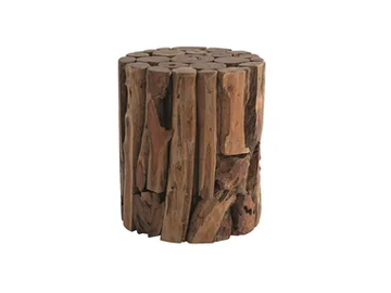 RADICE - Wooden stool / coffee table by Il Giardino di Legno - view 2
